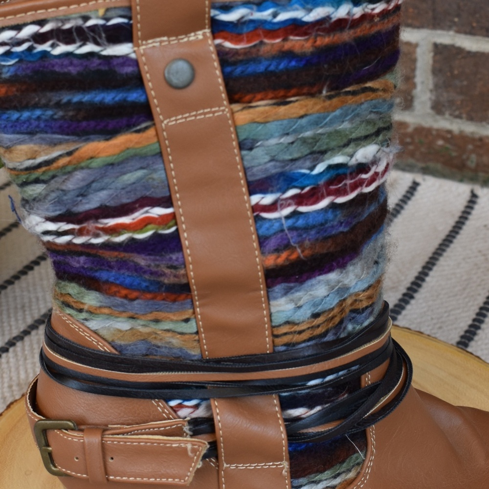 Rainbow Booties - Picture 2 of 3